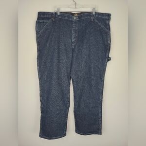 Lee Carpenter Loose Fit Straight Leg Quartz Stone Jeans 48x29